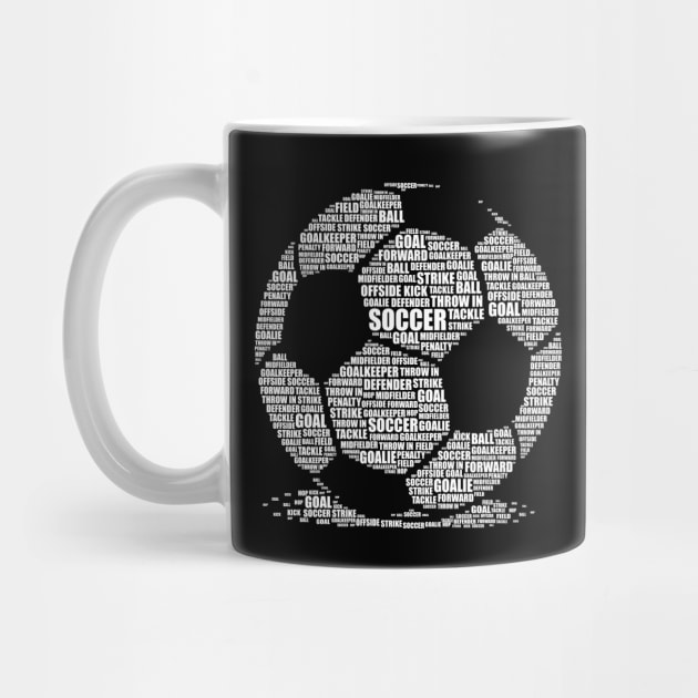 Soccer Ball- Cool Football Lover Gift by DnB